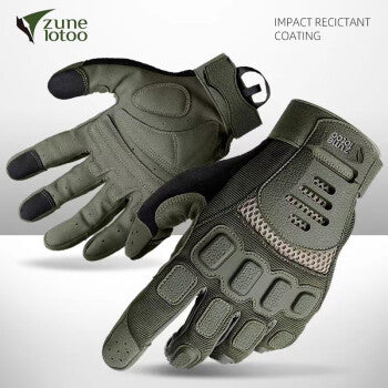 Tactical gloves ZG-002 100% accurate knuckle protection full fingers