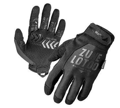Zunelotoo Ultra-Thin Tactical Gloves Men Outdoor Cycling  Full-Finger Breathable Touchscreen-Compatible Palm Non-Slip