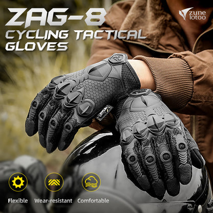 Zune Lotoo ZAG-8 Pangolin Tactical Gloves | Biomimetic XRD Armor Latest Exclusive Design Tactical Gloves