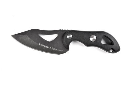 Zune Lotoo ZA-S002D2 Tactical Fixed Blade Knife - D2 Steel Full Tang Survival Knife with Kydex Sheath