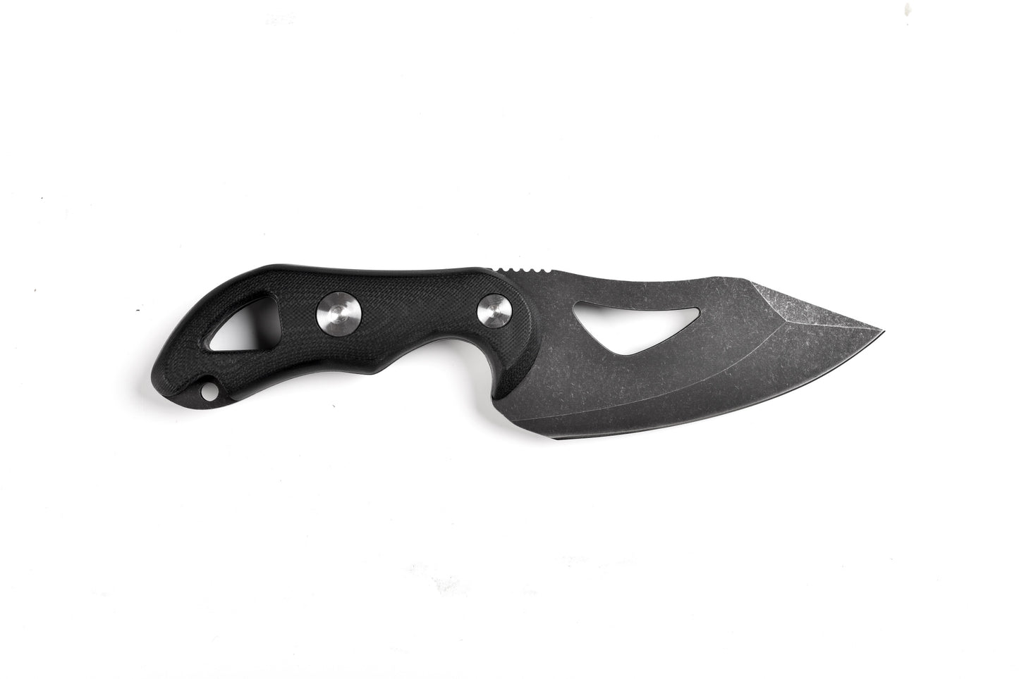 Zune Lotoo ZA-S002D2 Tactical Fixed Blade Knife - D2 Steel Full Tang Survival Knife with Kydex Sheath
