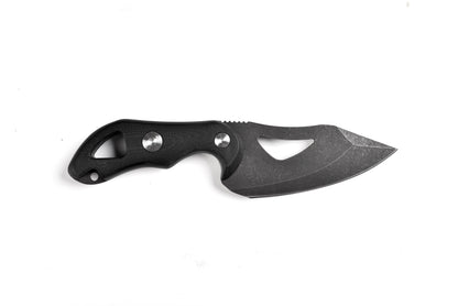 Zune Lotoo ZA-S002D2 Tactical Fixed Blade Knife - D2 Steel Full Tang Survival Knife with Kydex Sheath