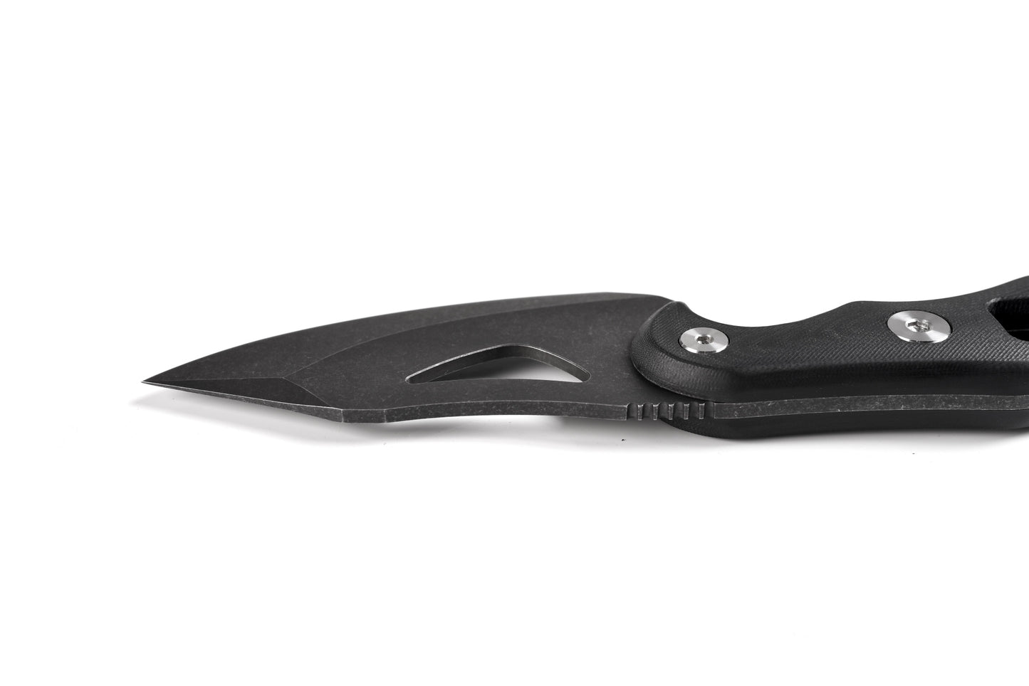 Zune Lotoo ZA-S002D2 Tactical Fixed Blade Knife - D2 Steel Full Tang Survival Knife with Kydex Sheath