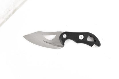 Zune Lotoo ZA-S002D2 Tactical Fixed Blade Knife - D2 Steel Full Tang Survival Knife with Kydex Sheath