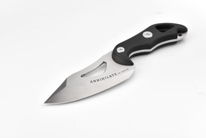 Zune Lotoo ZA-S002D2 Tactical Fixed Blade Knife - D2 Steel Full Tang Survival Knife with Kydex Sheath