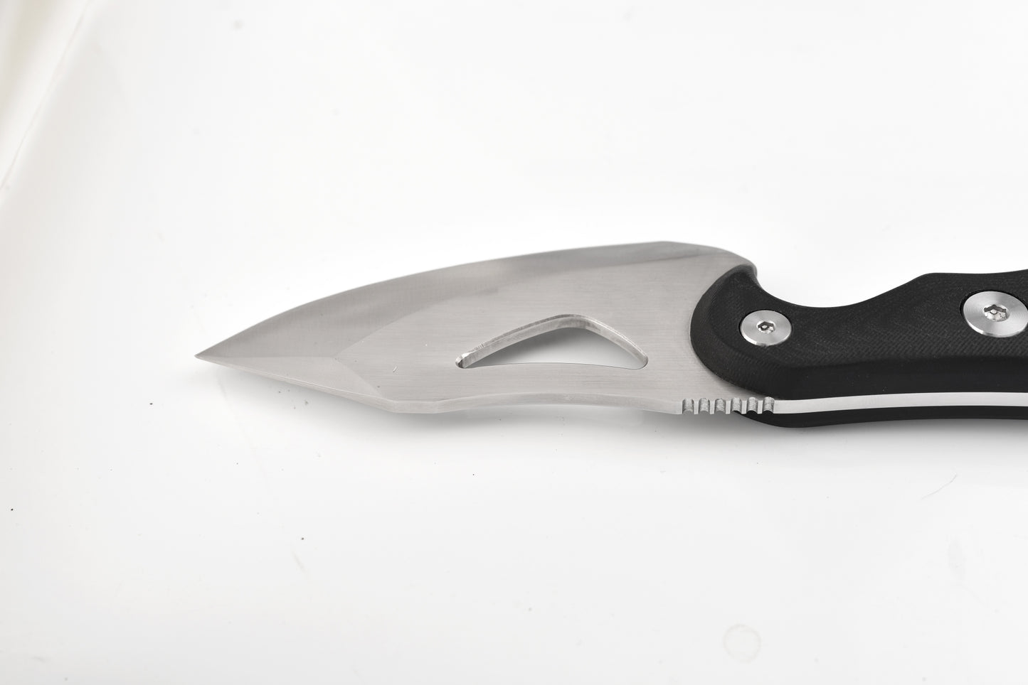 Zune Lotoo ZA-S002D2 Tactical Fixed Blade Knife - D2 Steel Full Tang Survival Knife with Kydex Sheath