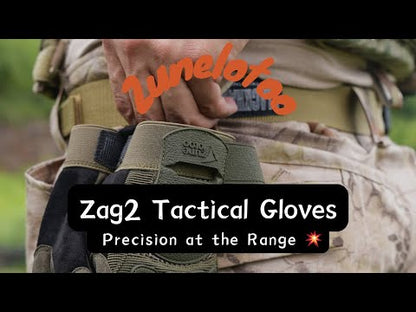 ZAG-2 Tactical gloves ZAG-002 100% accurate knuckle protection full fingers