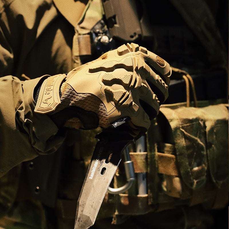 ZAG-6 ZUNE LOTOO Touchscreen Tactical Gloves Men with Kevlar-Lined