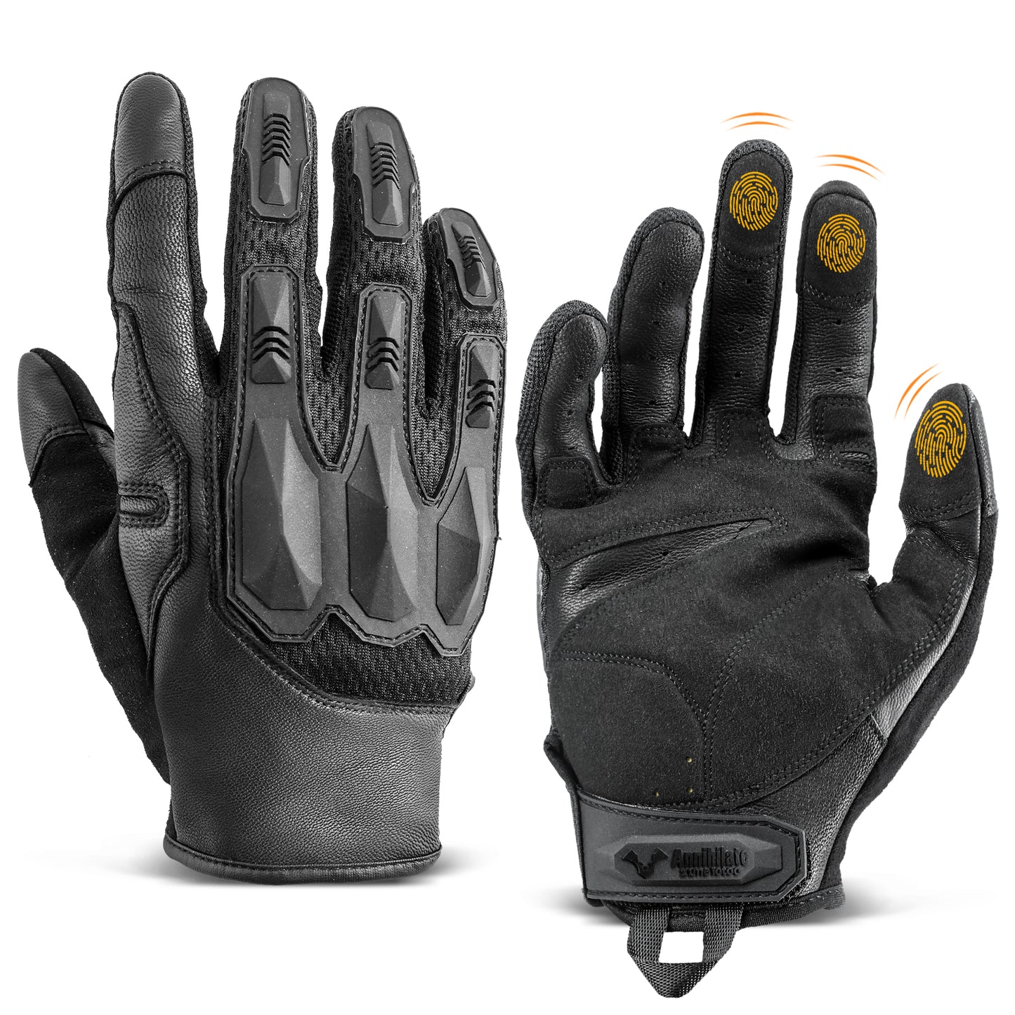 Tactical gloves ZG-003 100% accurate knuckle protection full fingers