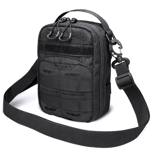 Tactical Compact Molle Pouch, Handmade EDC Utility Bag