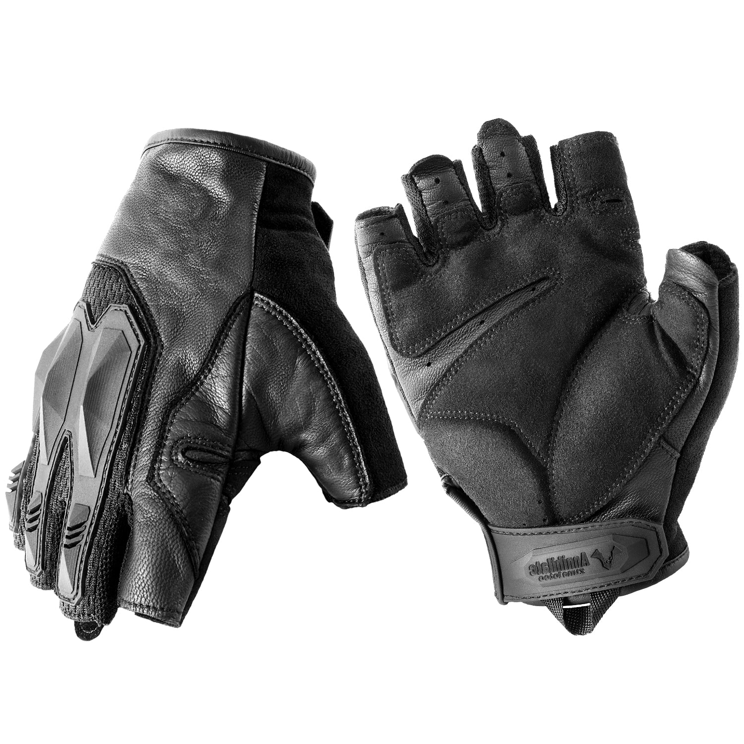 Zune Lotoo Leather Motorcycle Gloves Fingerless & Full Finger, Touchscreen  Tactical Work Gloves with EVA Impact Protection, XRD Abrasion Resistant for  Men Women Driving Riding Range Range Warehouse Full Finger X-Large-New