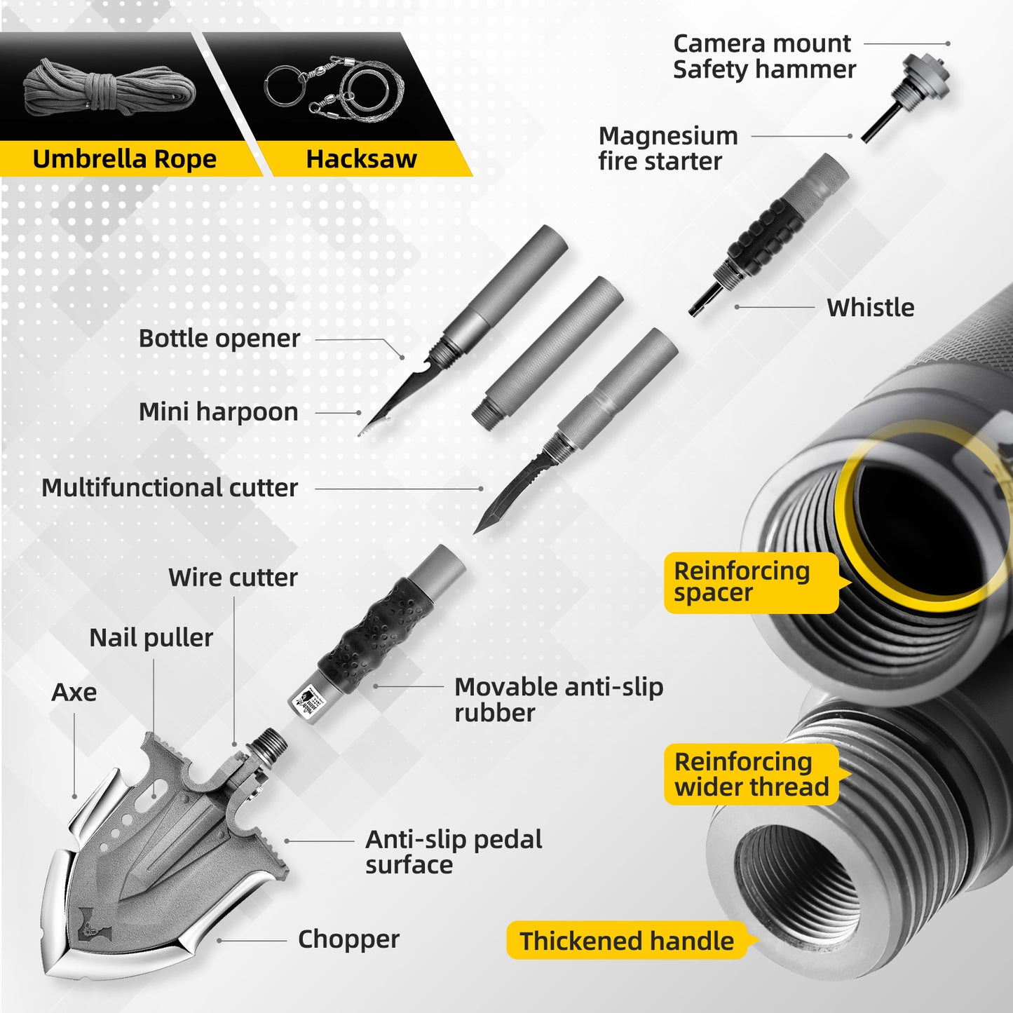 Annihilate F-A3 survival shovel