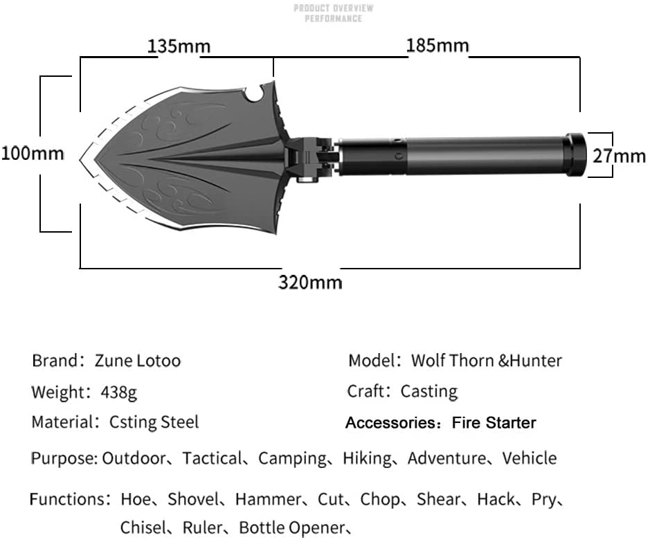 Survival Shovel丨Functional Shovel丨Best Shovel