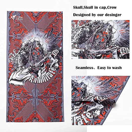 Multifunctional Headwear Magic Headband Seamless Scarf Bandanas Face Mask